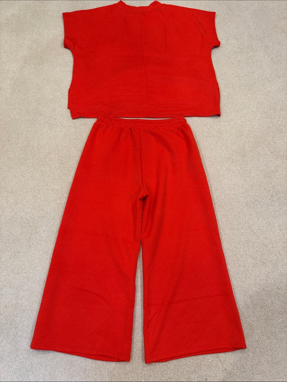 Orange/Red Two-Piece Set - Picture 7 of 12
